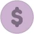 dollar sign icon, Zaccone Family Foundation